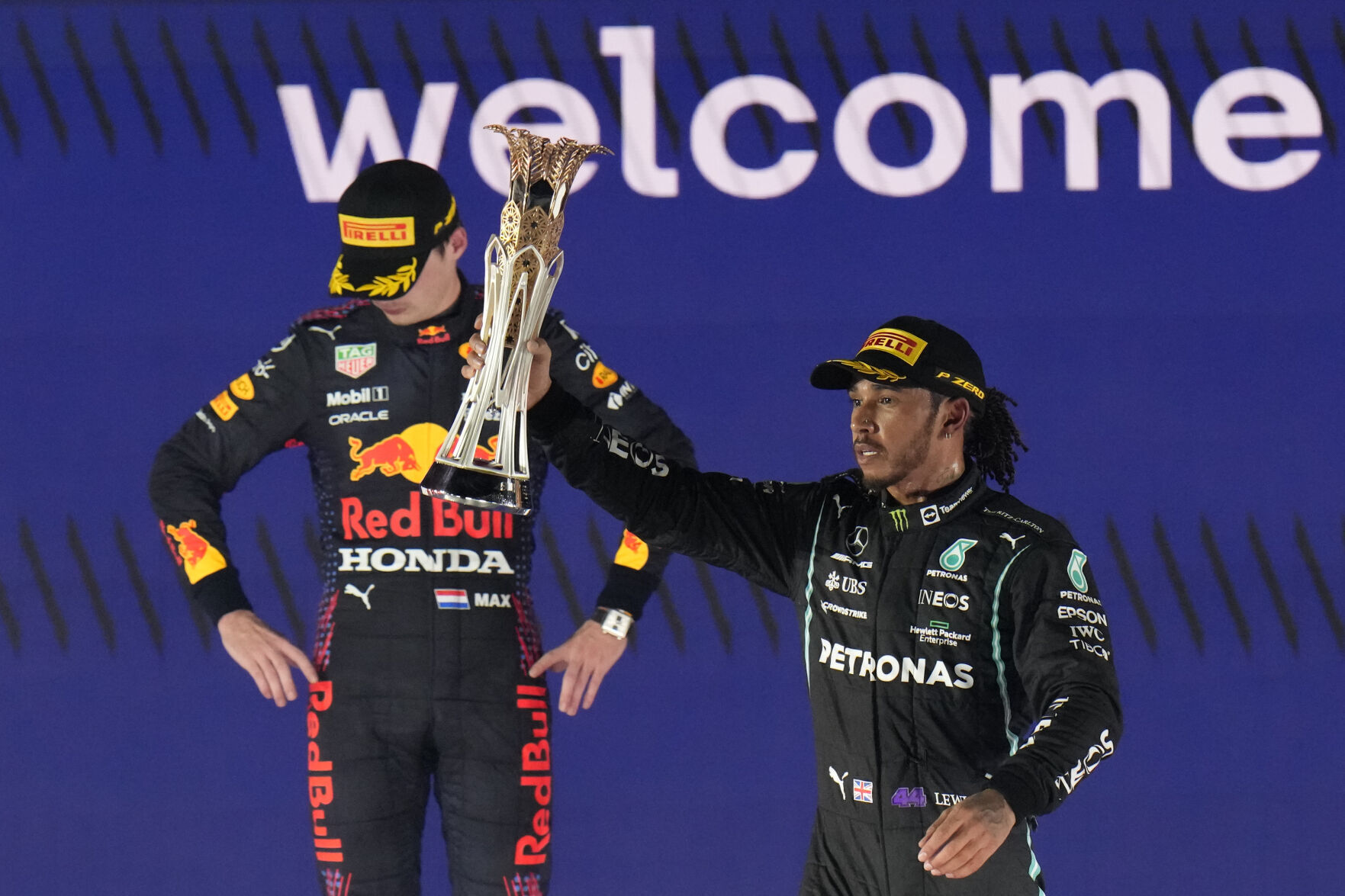 APTOPIX Saudi Arabia F1 GP Auto Racing